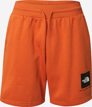 Pantaloni di THE NORTH FACE in arancione: frontale