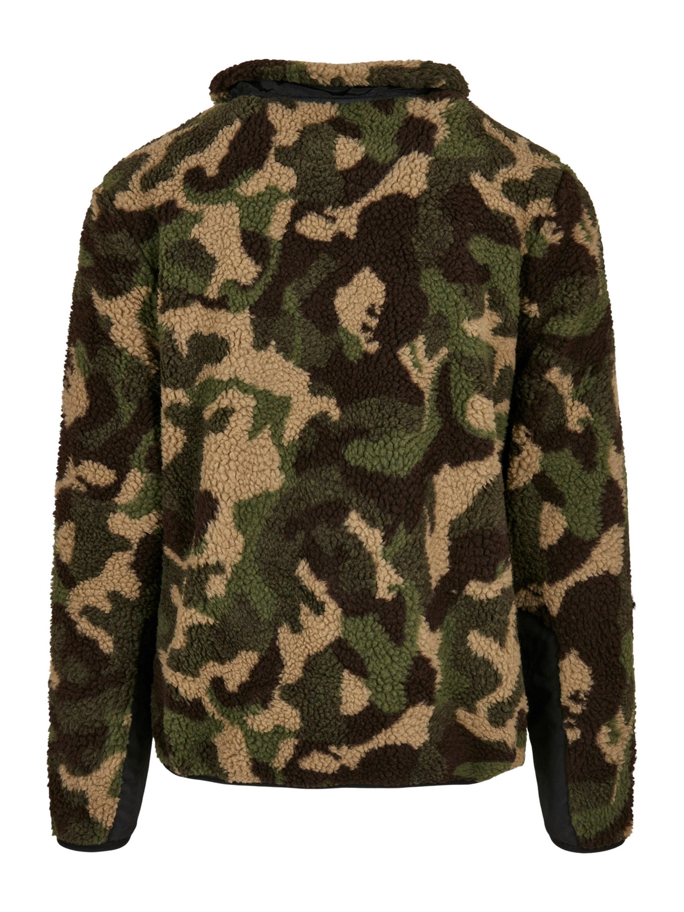 Urban Classics Fleecejacka i grön