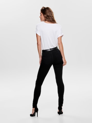 ONLY Skinny Jeans 'Rain Cry' in Zwart