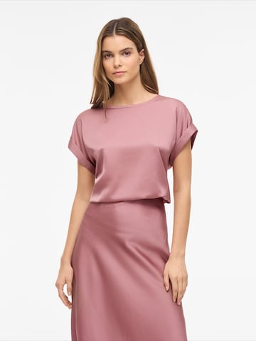 VILA Blúz 'VIEllette' - rózsaszín: elől