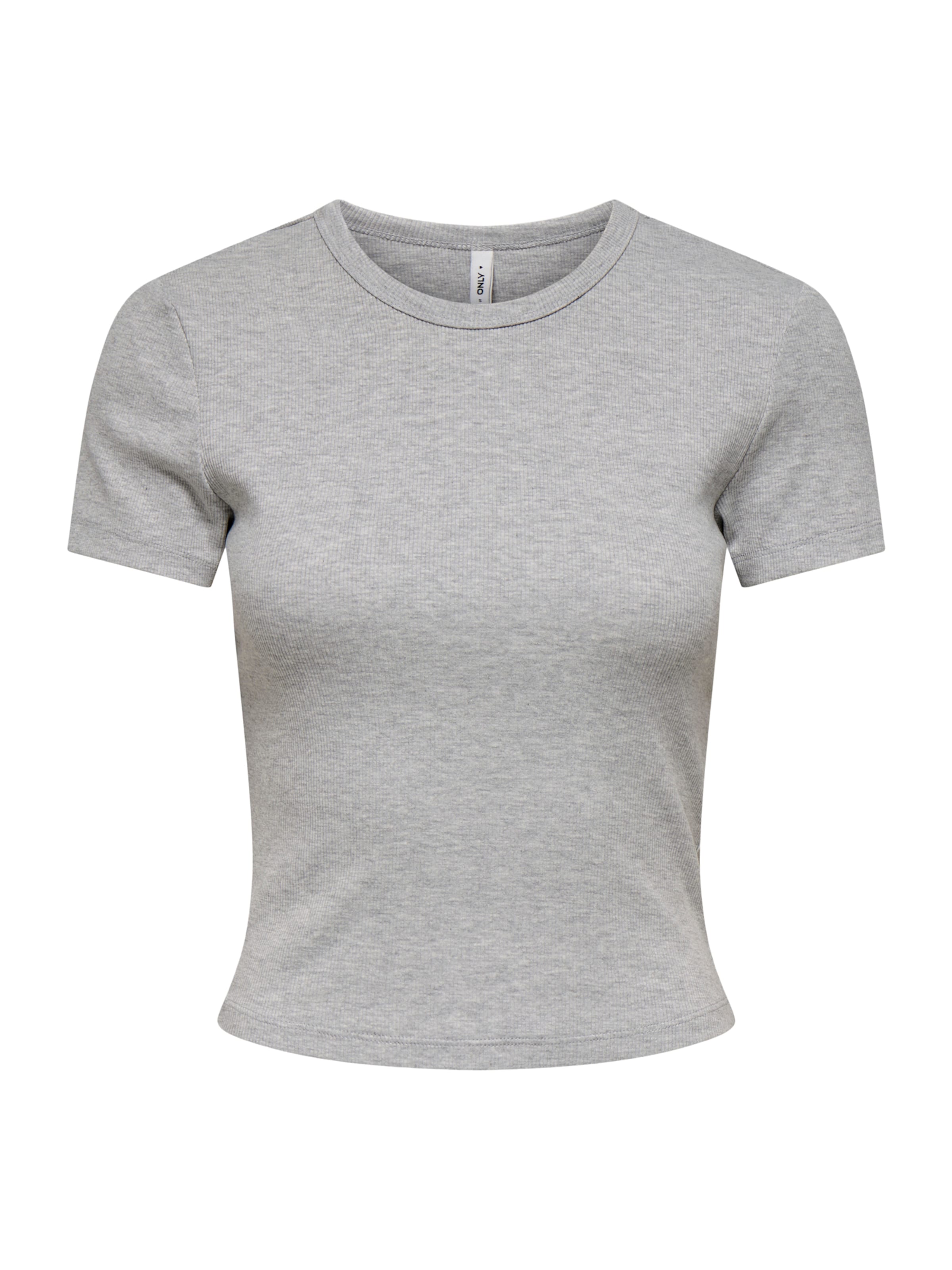 ONLY Tričko 'ONLVAL' – šedá: přední strana