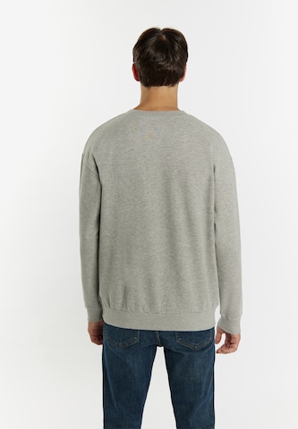 MOSweater majica 'Icelos' - siva boja