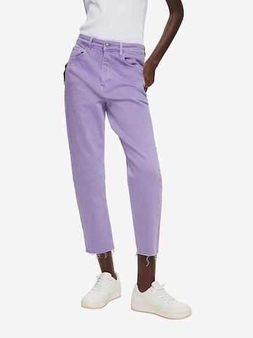 ESPRIT Loosefit Broek in Lila: voorkant