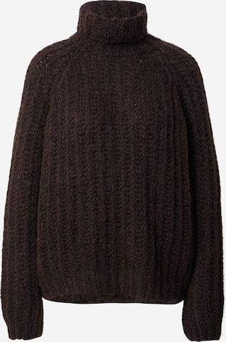 Smith&Soul Svetr – hnědá: přední strana