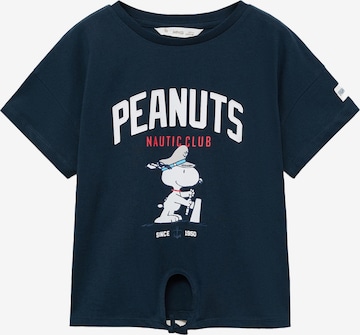 MANGO KIDS Paita 'SYPEANUT' värissä sininen: etupuoli