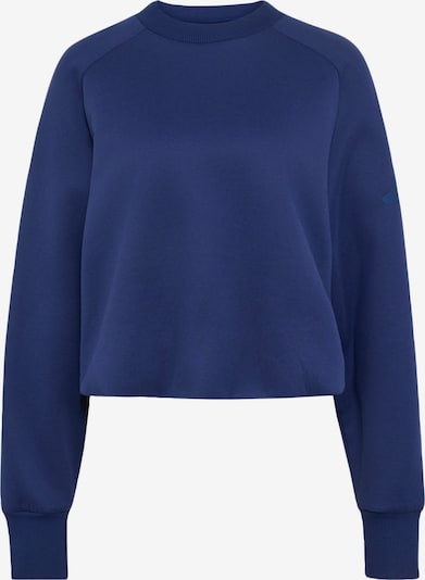 XS dydžio Sportinio tipo megztinis 'Soft Lux' iš ADIDAS SPORTSWEAR, spalva – tamsiai mėlyna, Prekių apžvalga