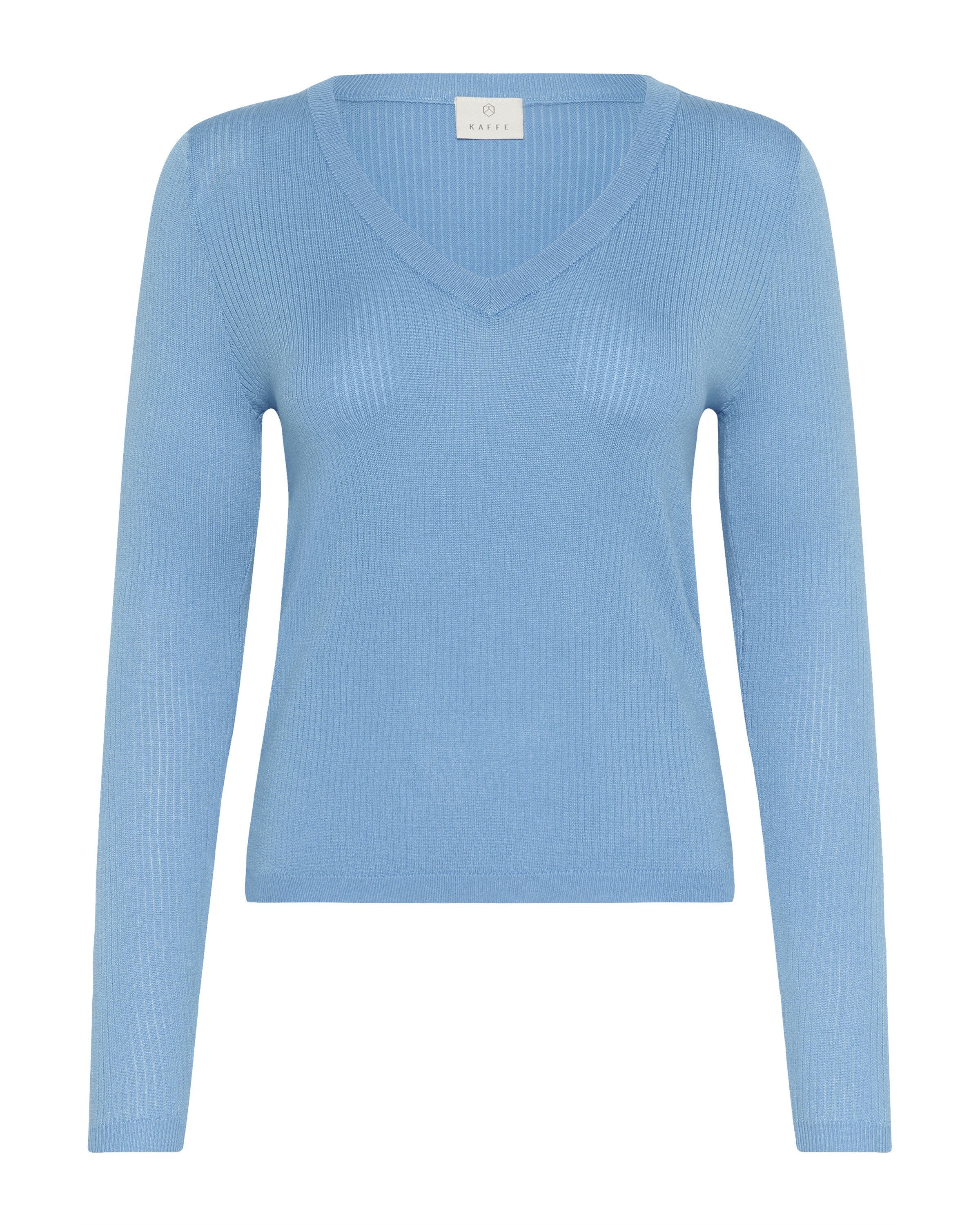 Kaffe Pullover in Blau: Vorderseite