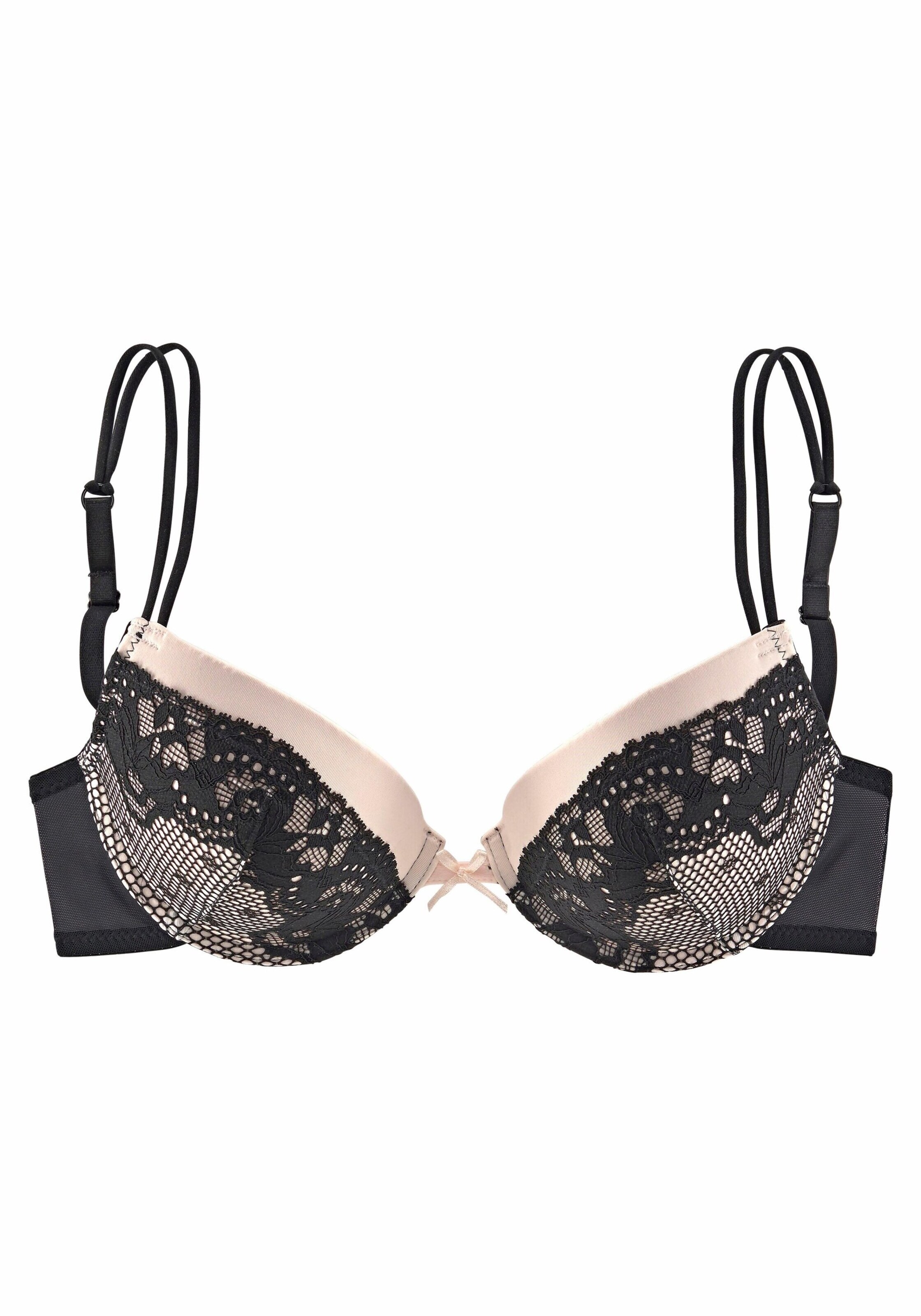 MELROSE - Push-up Conjuntos de ropa interior en negro