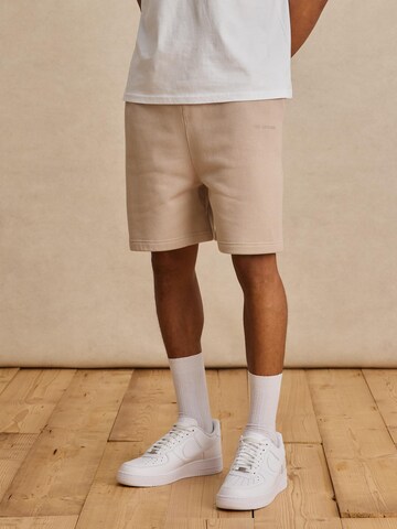 Loosefit Pantaloni 'Sean' di DAN FOX APPAREL in beige: frontale