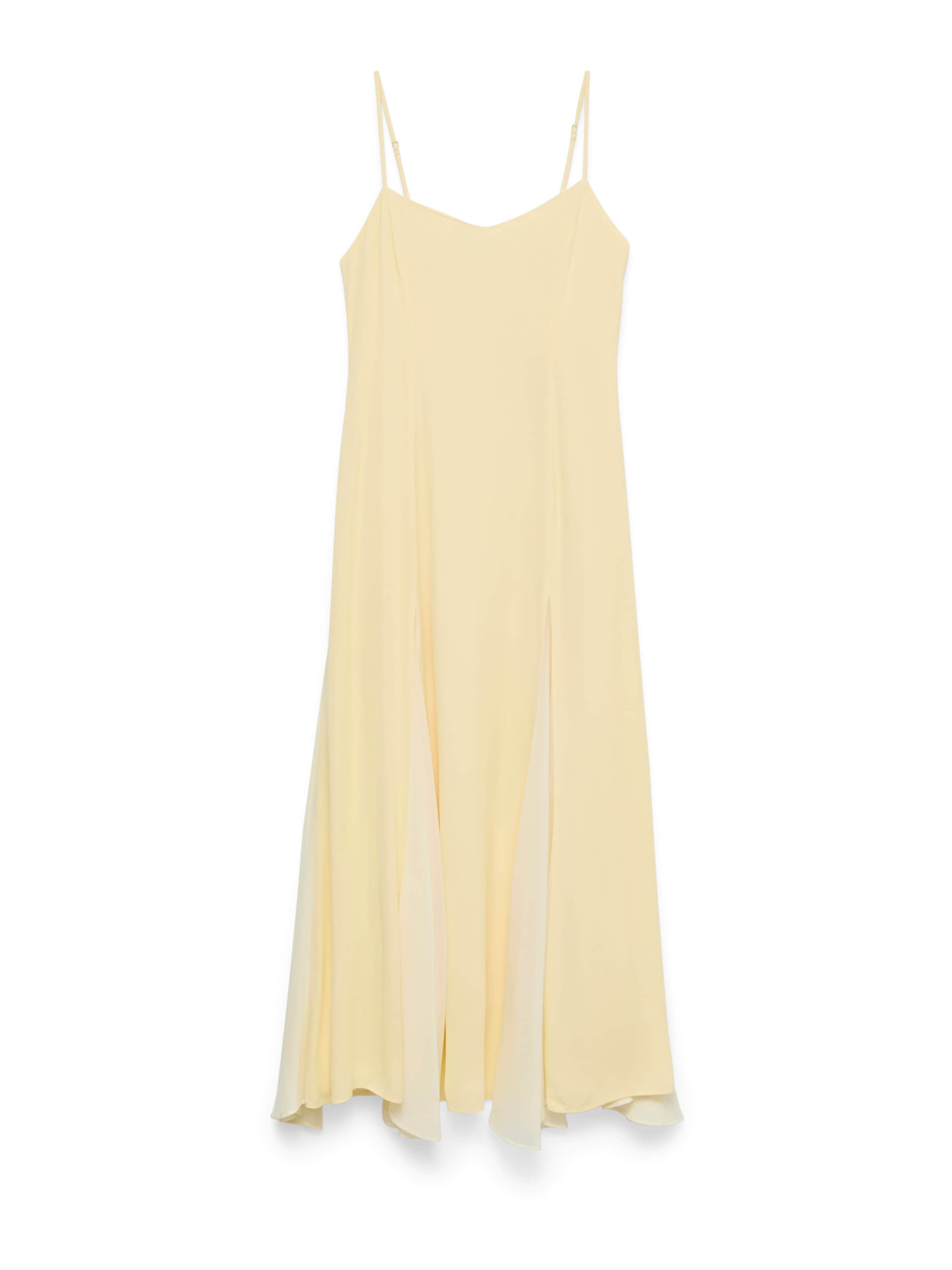 VERO MODA Jurk in Geel: voorkant