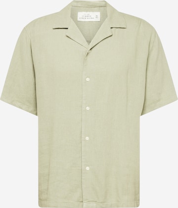 Abercrombie & Fitch Comfort fit Button Up Shirt in Green: front