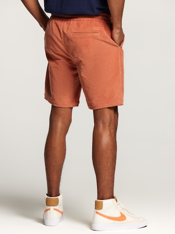 Regular Pantalon 'Reed' Shiwi en orange