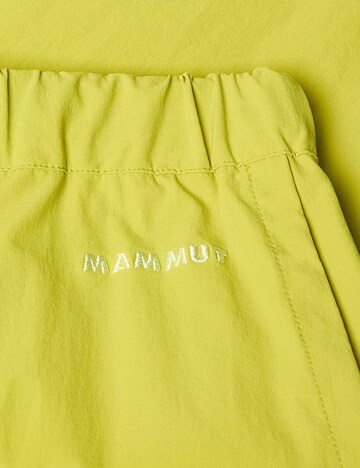 MAMMUT Regular Sporthose in Gelb