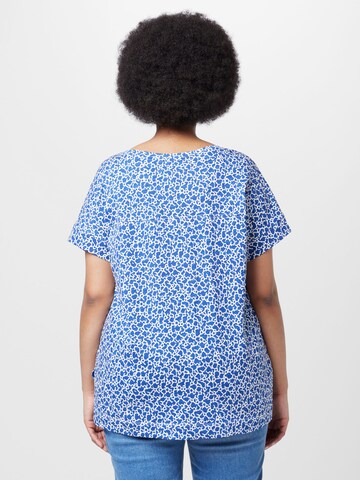 T-shirt Esprit Curves en bleu