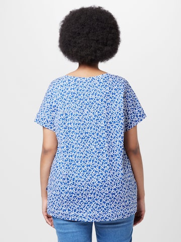 T-shirt Esprit Curves en bleu