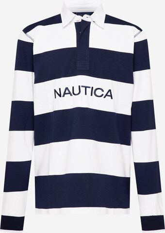 NAUTICA Shirt 'Delaney' in Blauw: voorkant