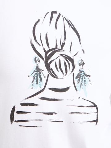 MORE & MORE Tričko - Biela