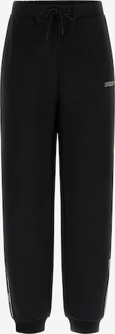 GUESSTapered Hlače - crna boja: prednji dio