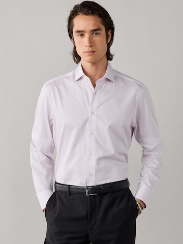 Hackett London Regular fit Button Up Shirt in Pink: front