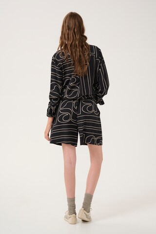 My Essential Wardrobe Regular Broek 'Kelly' in Zwart