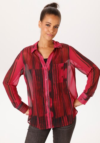 Aniston CASUAL Blouse in Red: front
