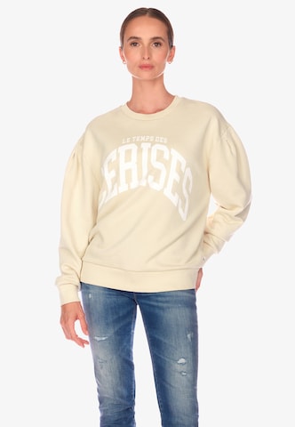 Le Temps Des Cerises Sweatshirt 'GYPSOPH' in Beige: predná strana