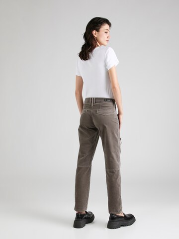 Slimfit Pantaloni 'Rich' di MAC in grigio