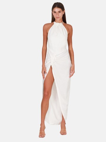 OW Collection Kleid 'ISLA' in Weiß: Vorderseite