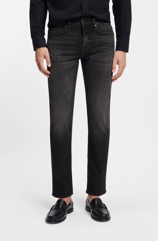 BOSS Slim fit Jeans 'Delaware Bo' in Black: front