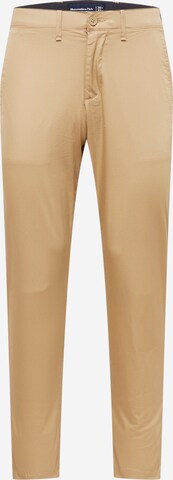 Abercrombie & Fitch Chino kalhoty – béžová: přední strana