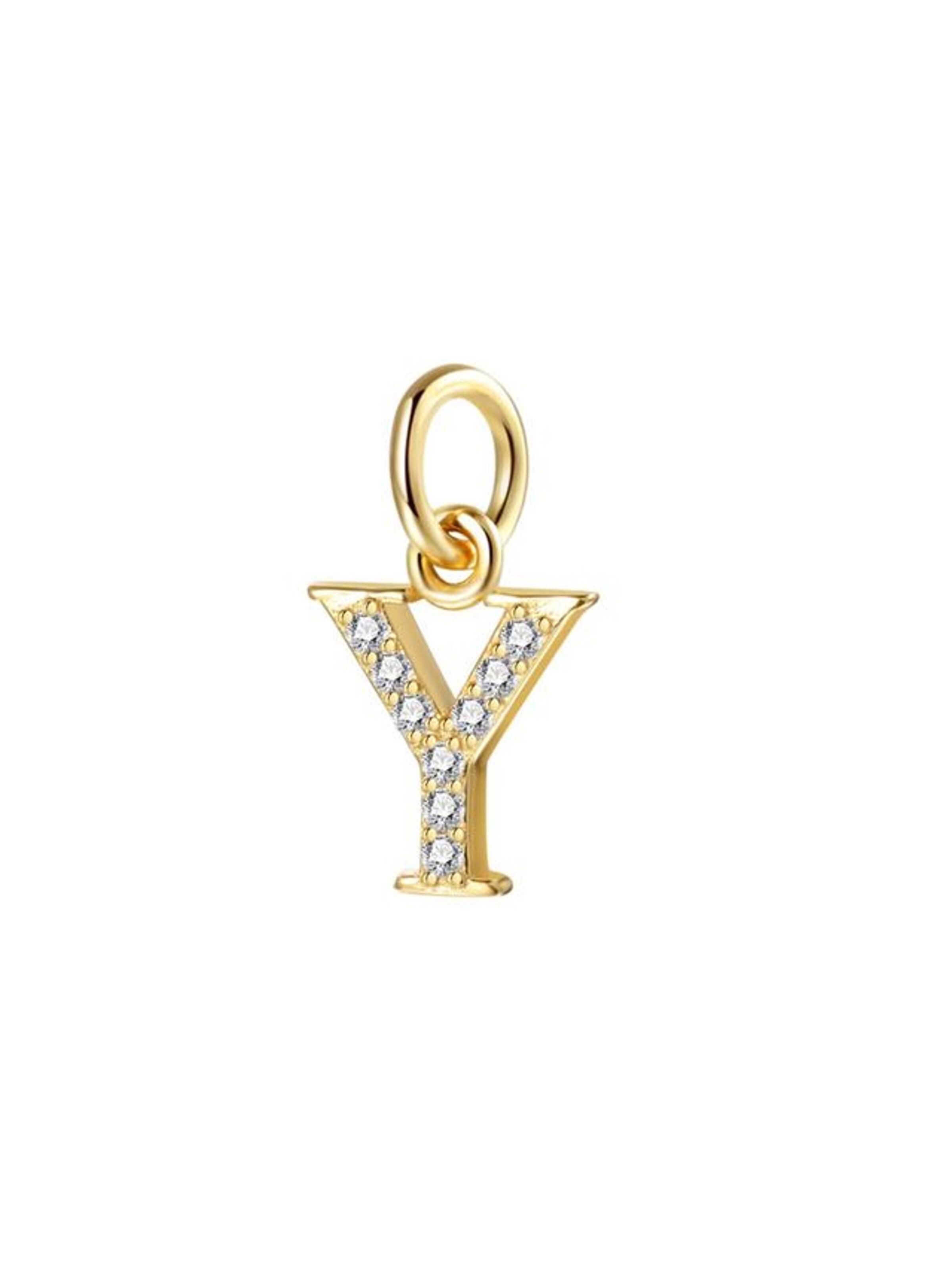 Hey Happiness - Cadena 'Letter Y' en oro