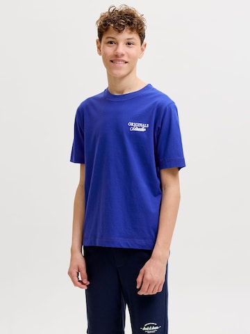 Jack & Jones Junior Shirts i blå: forside
