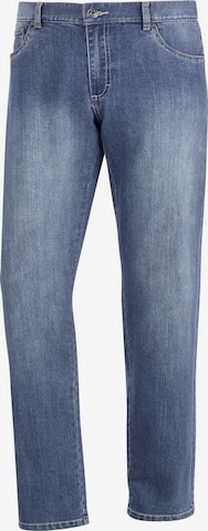 Jan Vanderstorm Loosefit Jeans ' Saku ' in Blauw: voorkant