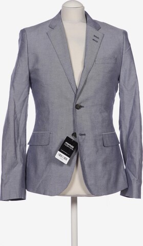 H&M Suit Jacket in S in Blue: front