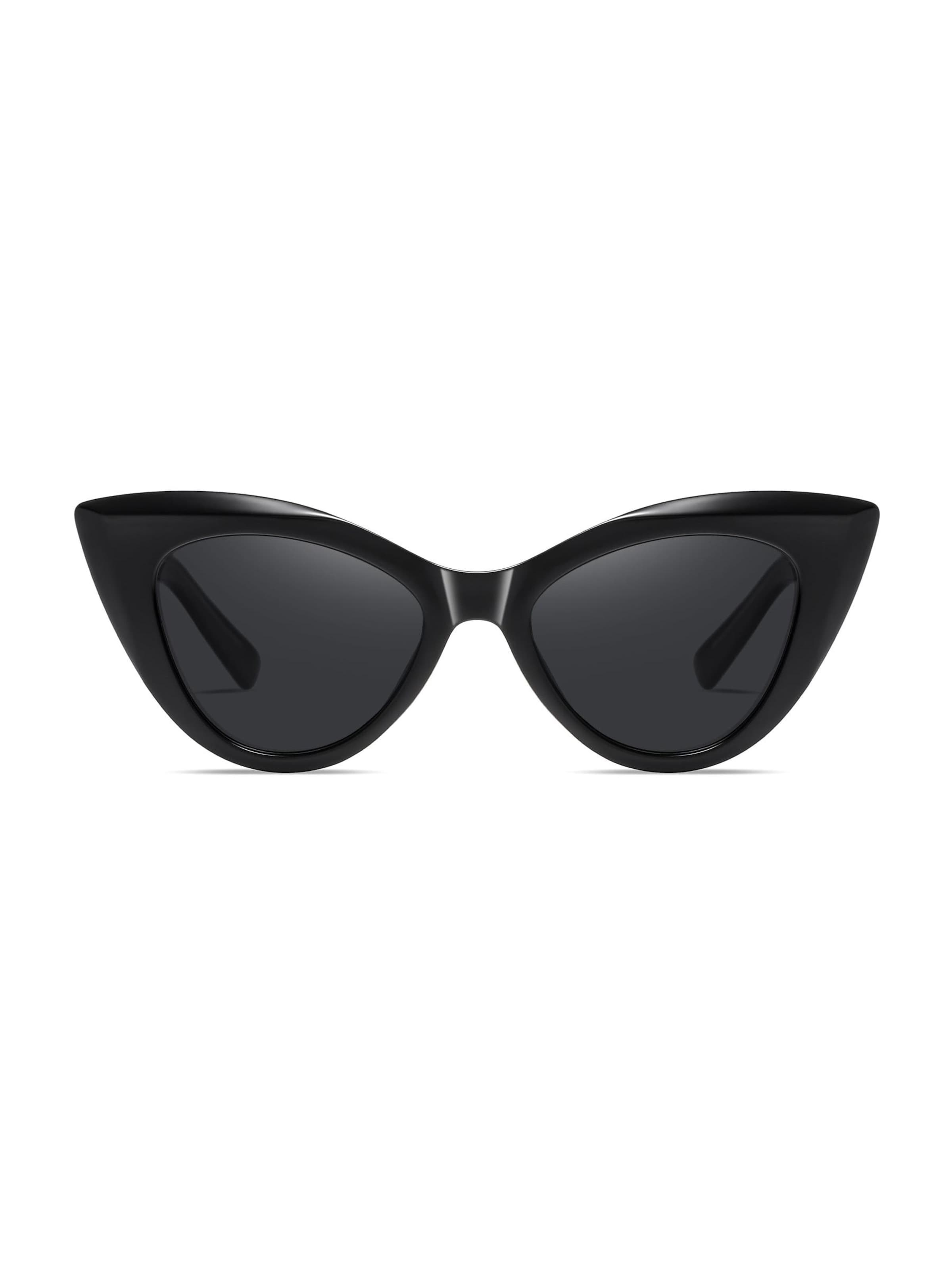 AVANT-GARDE PARIS Sunglasses 'Cat Eye Acantha' in Black