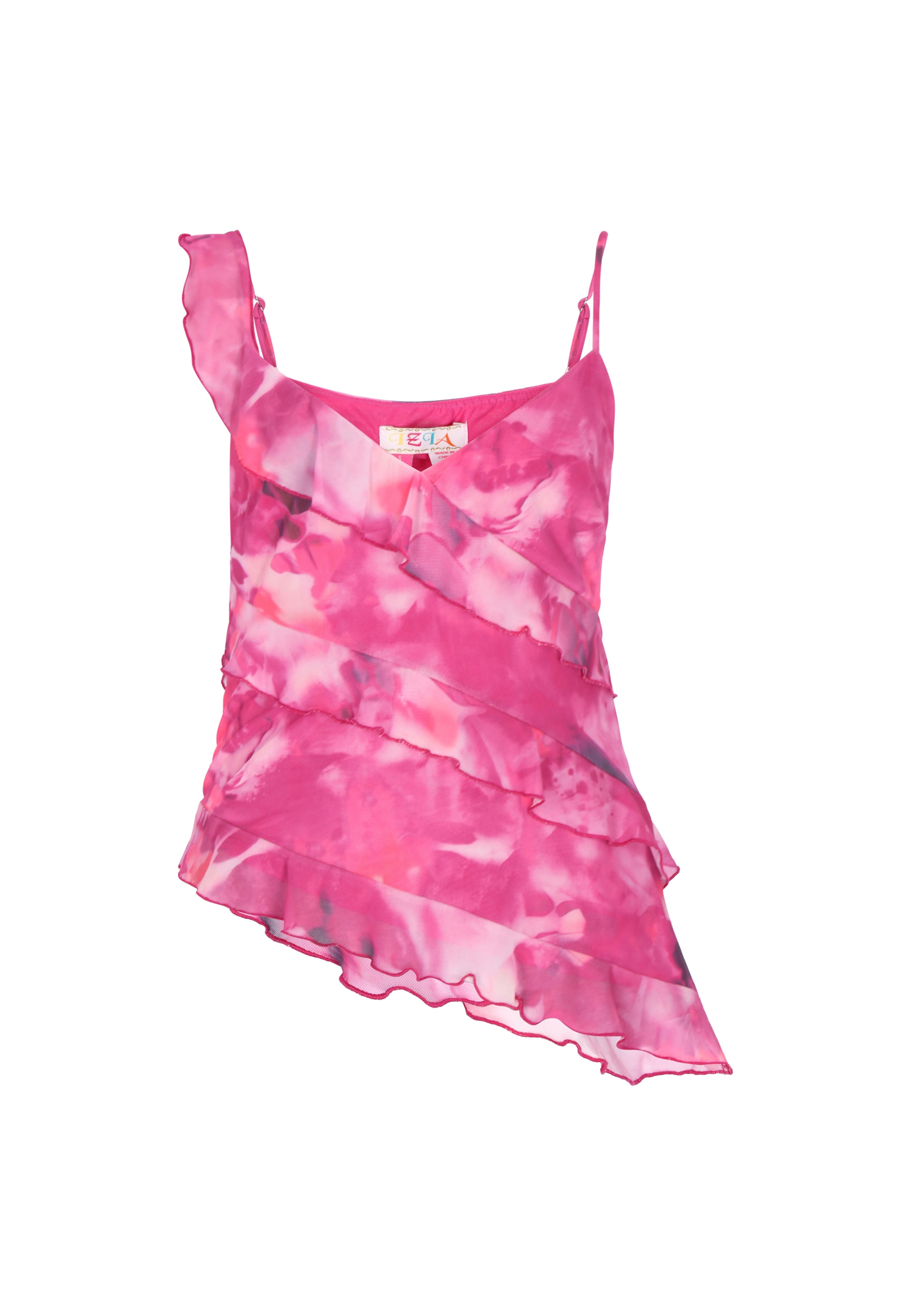 IZIA - Top en rosa: frente