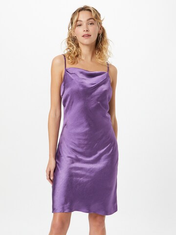 BZR Dress in Purple: front