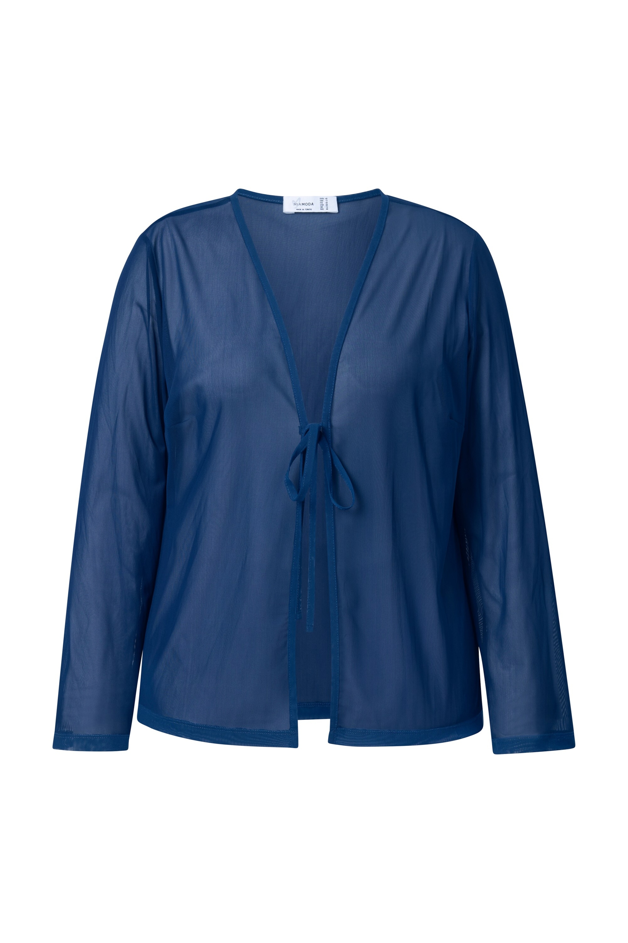 MIAMODA Tussenjas in Blauw: voorkant