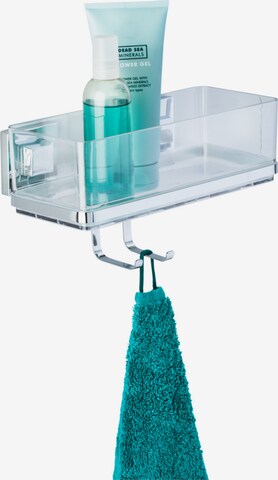 Wenko Shower Accessories 'Vacuum-Loc® Quadro' in Transparent