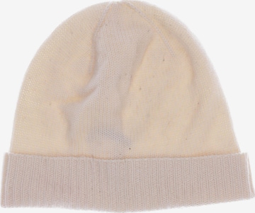 Someday Hat & Cap in One size in Beige: front