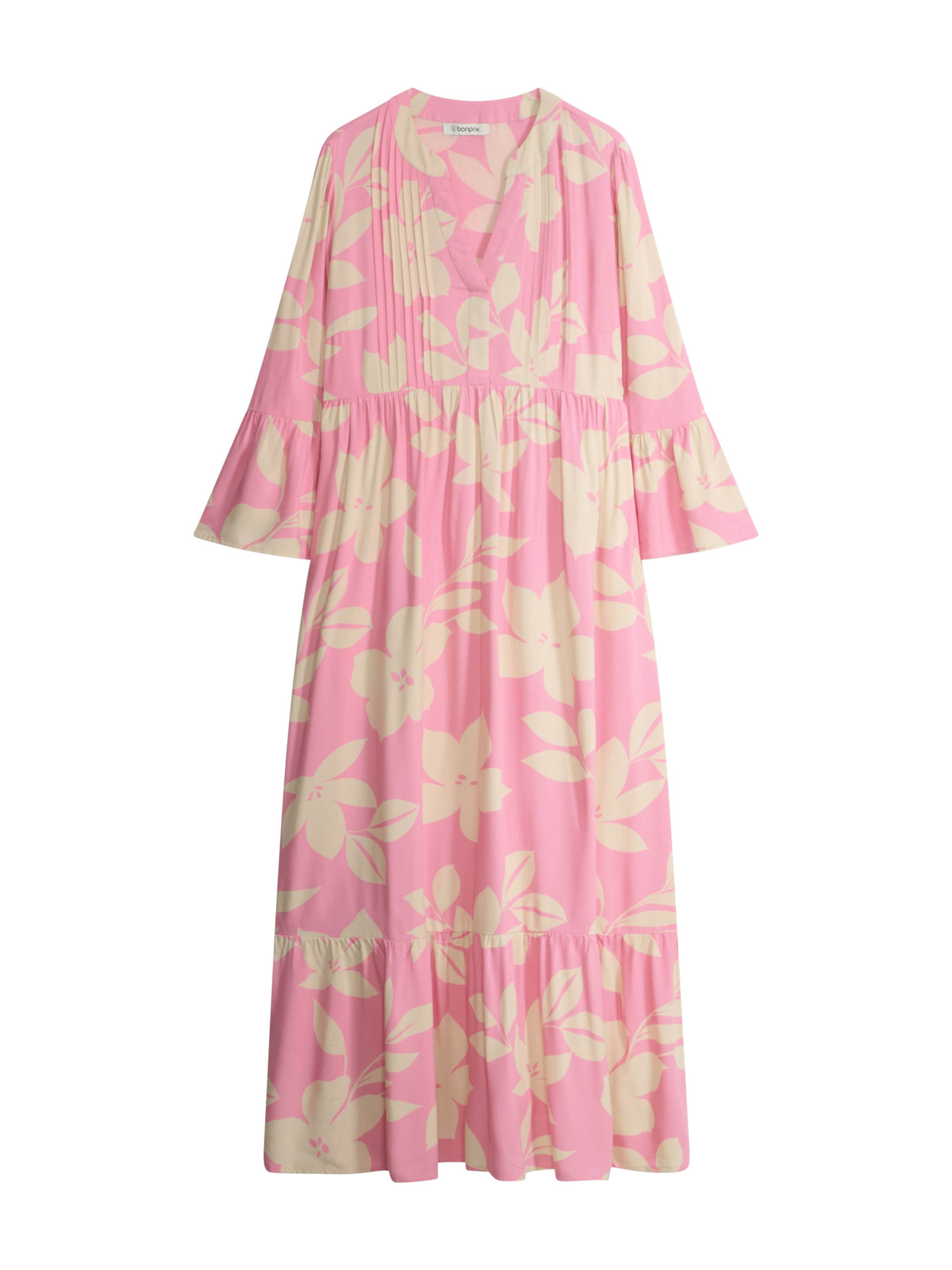 bonprix Blousejurk in Roze: voorkant