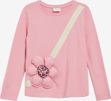 s.Oliver Shirt in Roze: voorkant