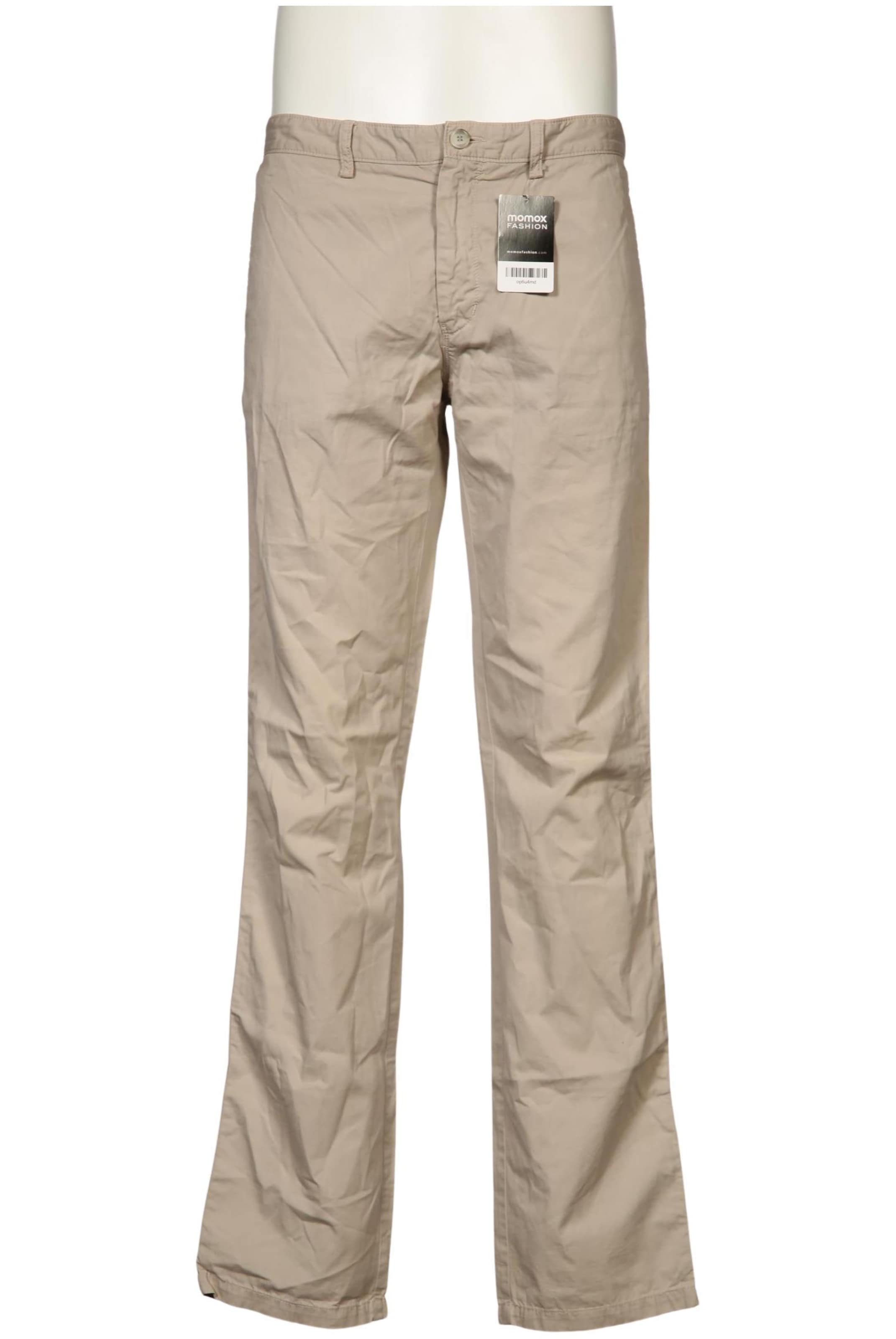 BOSS Black Pants in 35 in Beige: front