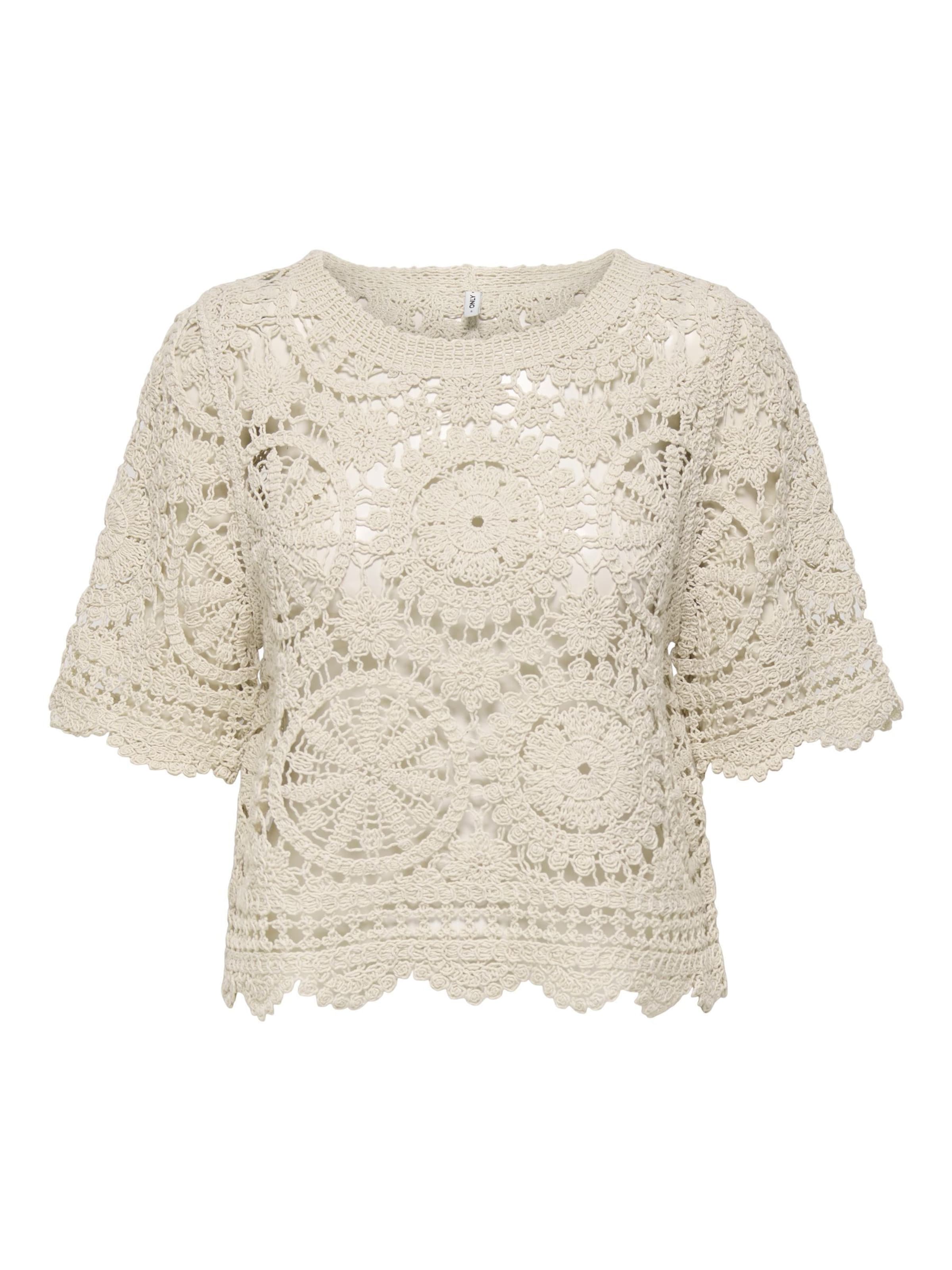 ONLY Trui 'ONLWaterly' in Beige: voorkant