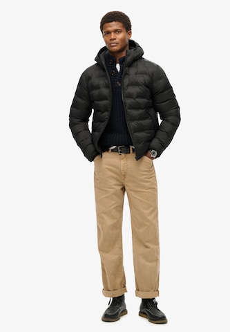 Veste mi-saison Superdry en noir