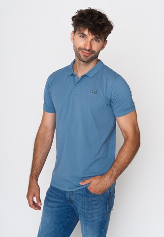 GREENBOMB Shirt 'Bike Vintage' in Blue