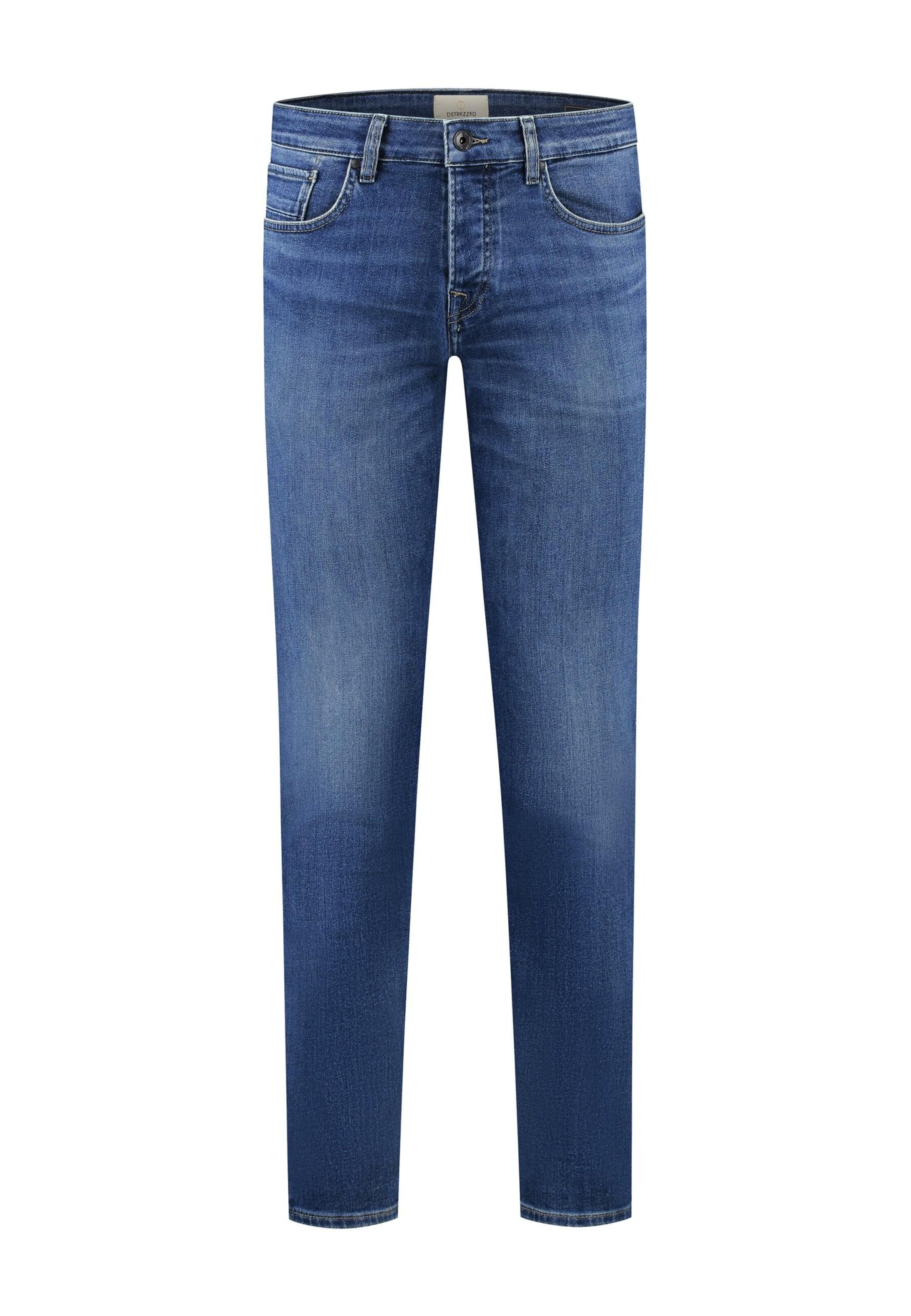 Dstrezzed Tapered Jeans 'Sir B' in Blauw: voorkant