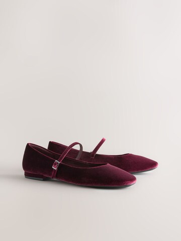 Ballerines à lanières Next en rouge