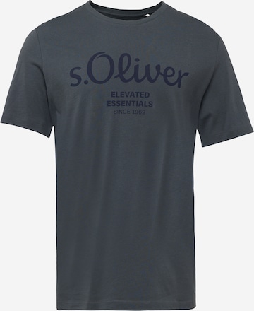 Maglietta di s.Oliver in grigio: frontale