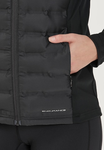 ENDURANCE Athletic Jacket 'Reitta' in Black